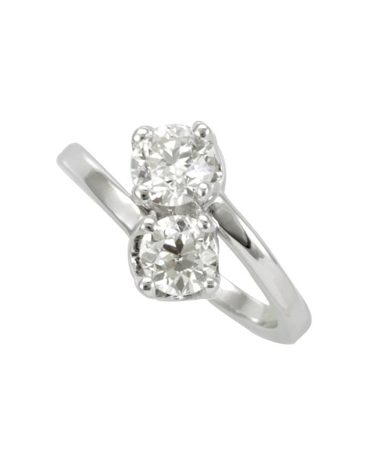 Anello Bulgari con 2 Diamanti Naturali