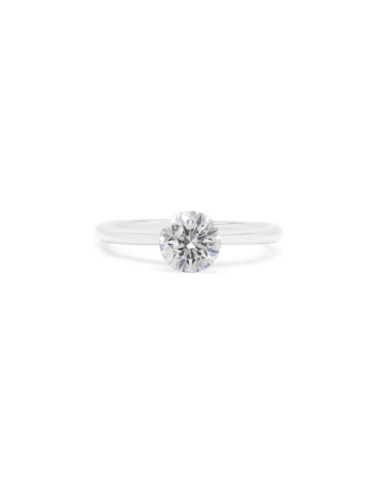 Anello Nozze Tiffany con Diamante