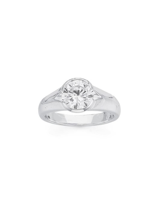 Anello Nozze De Beers con Diamante
