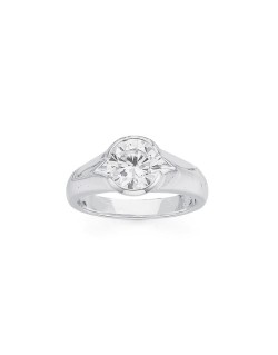 Anello Nozze De Beers con Diamante