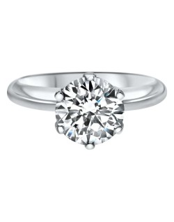 Anello Regalo Di Fidanzamento con Diamante