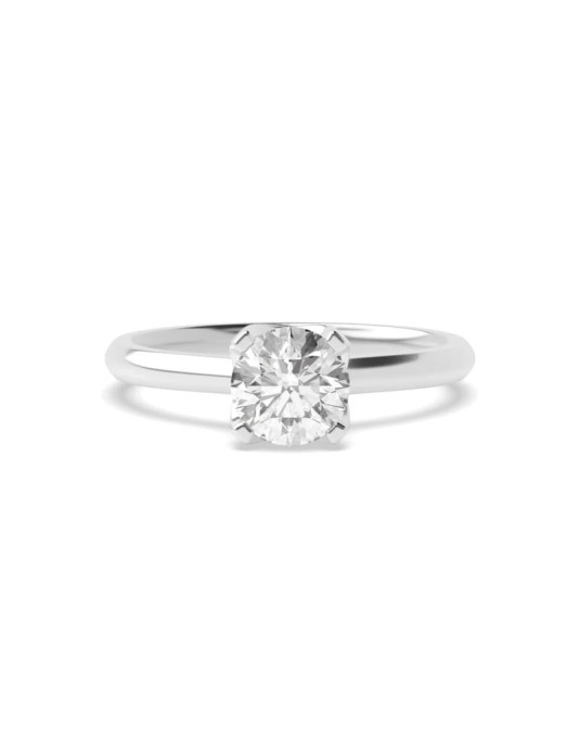 Anello Solitario di Matrimonio con Diamante
