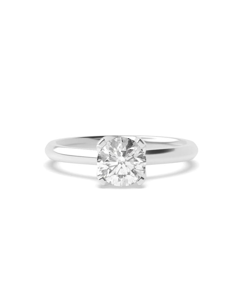 Anello Solitario di Matrimonio con Diamante