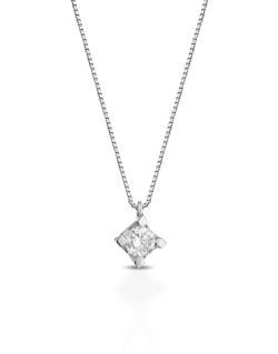 Punto Luce con Diamante Naturale E-VVS2
