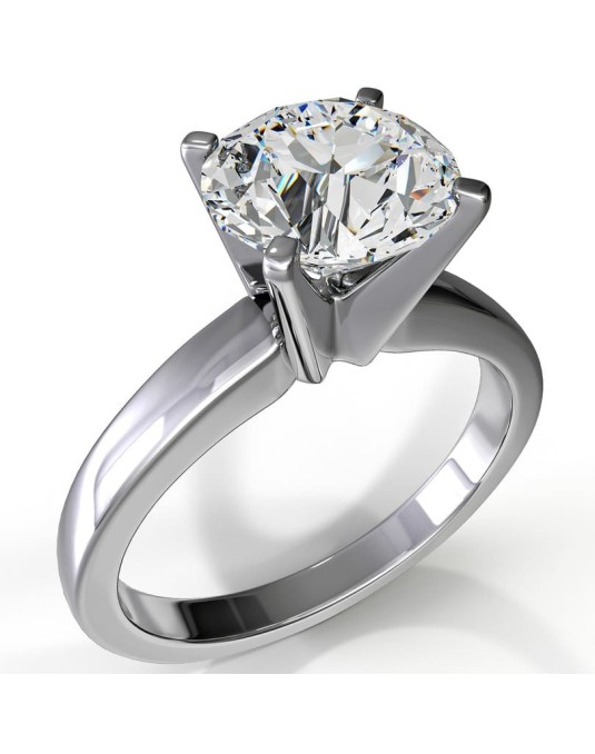 Anello Solitario Foundrae Con Diamante