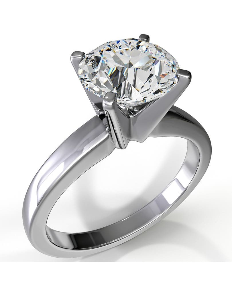Anello Solitario Foundrae Con Diamante