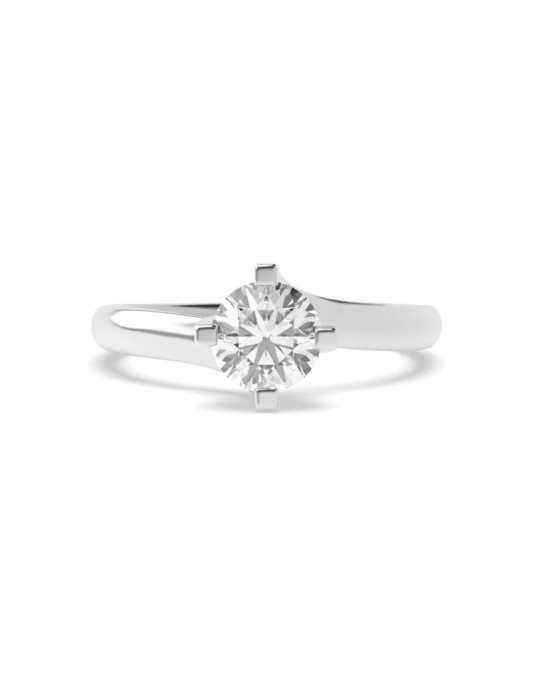 Anello Fidanzamento Foundrae con Diamante