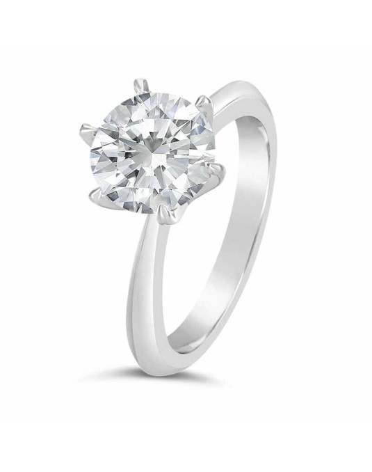 Solitario Anello 0.40 carati certificato