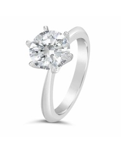 Solitario Anello 0.40 carati certificato