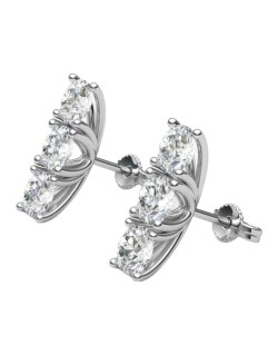 Trilogy Orecchini Con Diamanti