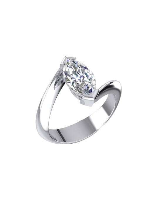 Contrarie Diamante Marquise Naturale