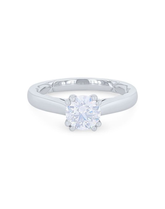 Anello Matrimonio con Diamante Vari Carati