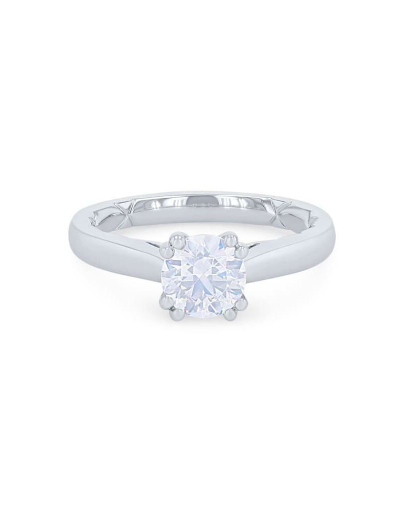 Anello Matrimonio con Diamante Vari Carati