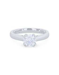 Anello Matrimonio con Diamante Vari Carati