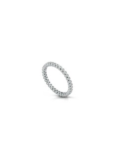 Anello Modello Veretta con Diamanti Naturali