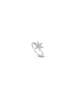Anello Giglio di Diamanti