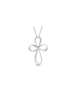 Croce Donna Diamanti Naturali