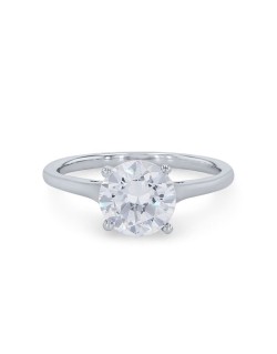 Anello Regalo Anniversario con Diamante Solitario