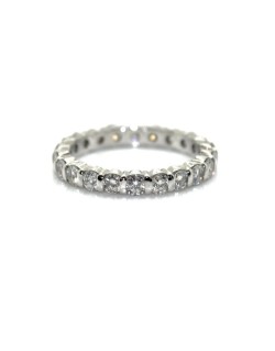 Anello Eternity Oro e Diamanti