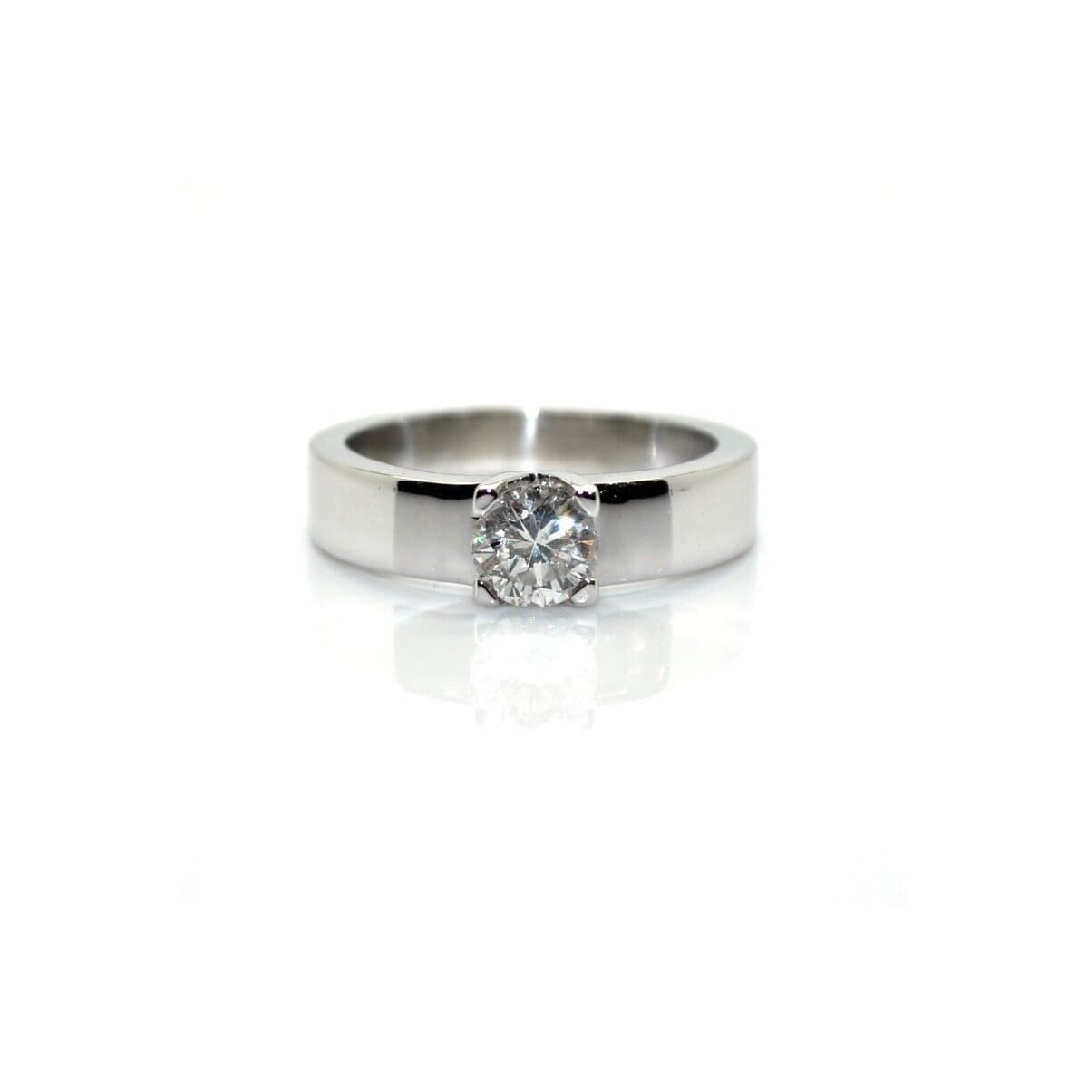 Solitario Regalo Anniversario con Diamante Solitario