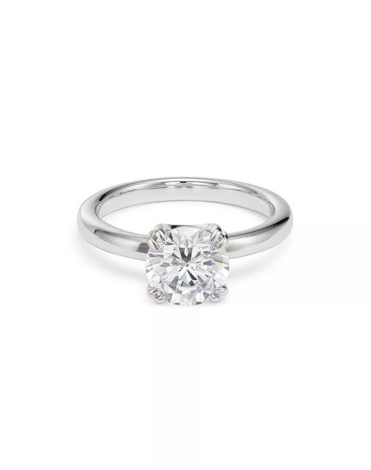 Anello Con Diamante Centrale Naturale