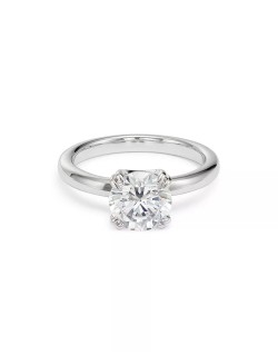 Anello Con Diamante Centrale Naturale