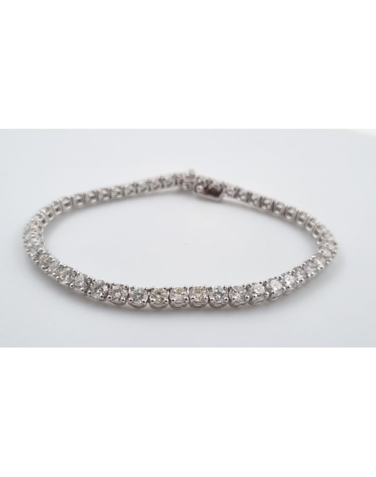 Bracciale Tennis modello Cartier con Diamanti