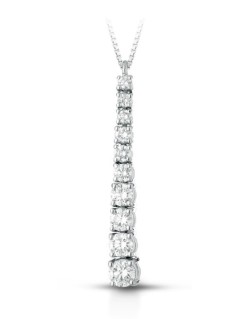 Ciondolo con Diamanti Naturali