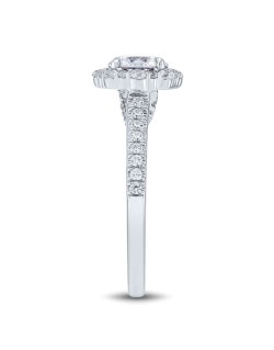 Anello Elegante Halo Lato B