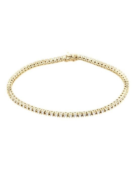 Bracciale Modello Tennis con Diamanti