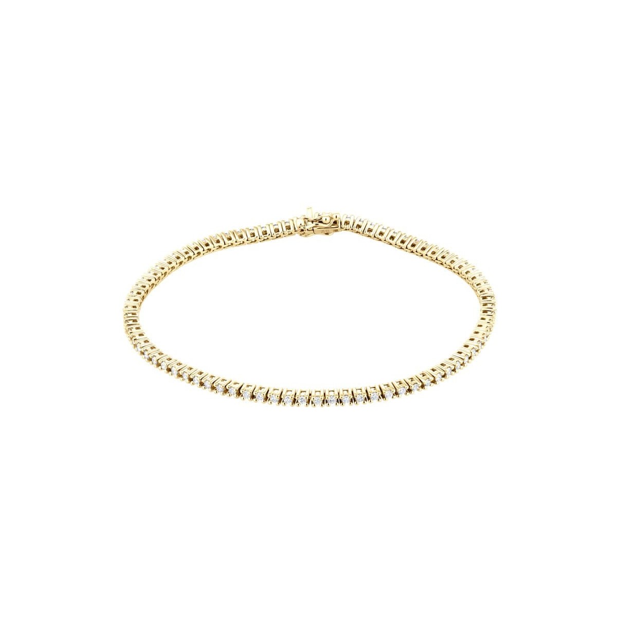 Bracciale Modello Tennis con Diamanti