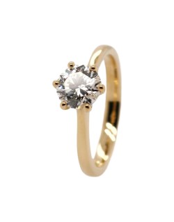 Anello Per Matrimonio Solitario Laterale