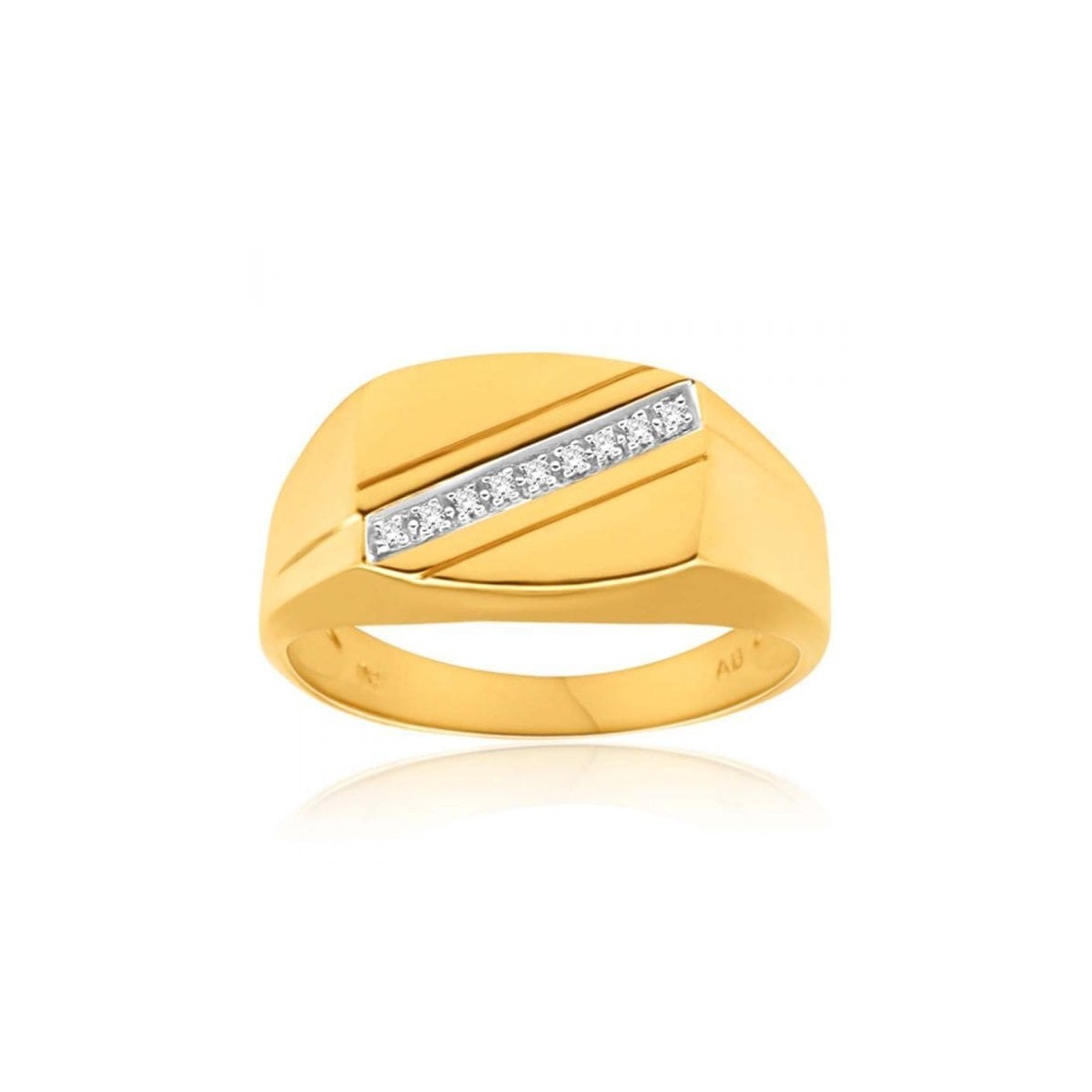 Anello Maschile con Diamanti