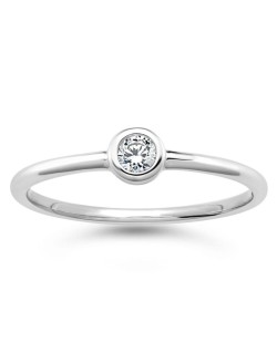 Anello a Cipollina Con Diamante