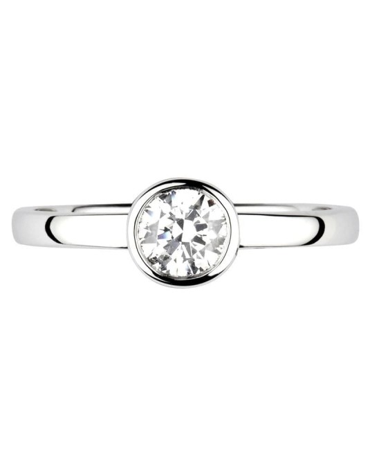 Anello Fidanzamento Cipollina Con Diamante