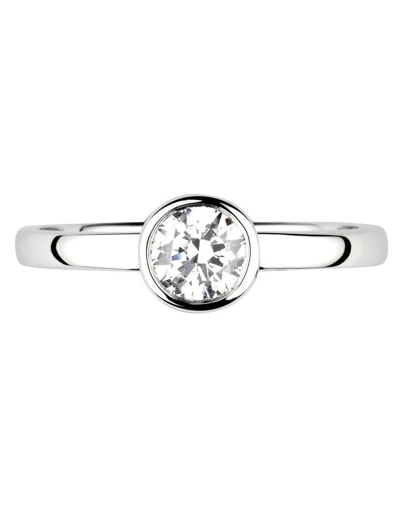 Anello Fidanzamento Cipollina Con Diamante