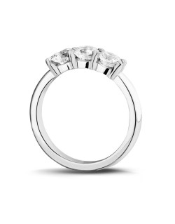Anello Trilogy Fidanzamento Lato B