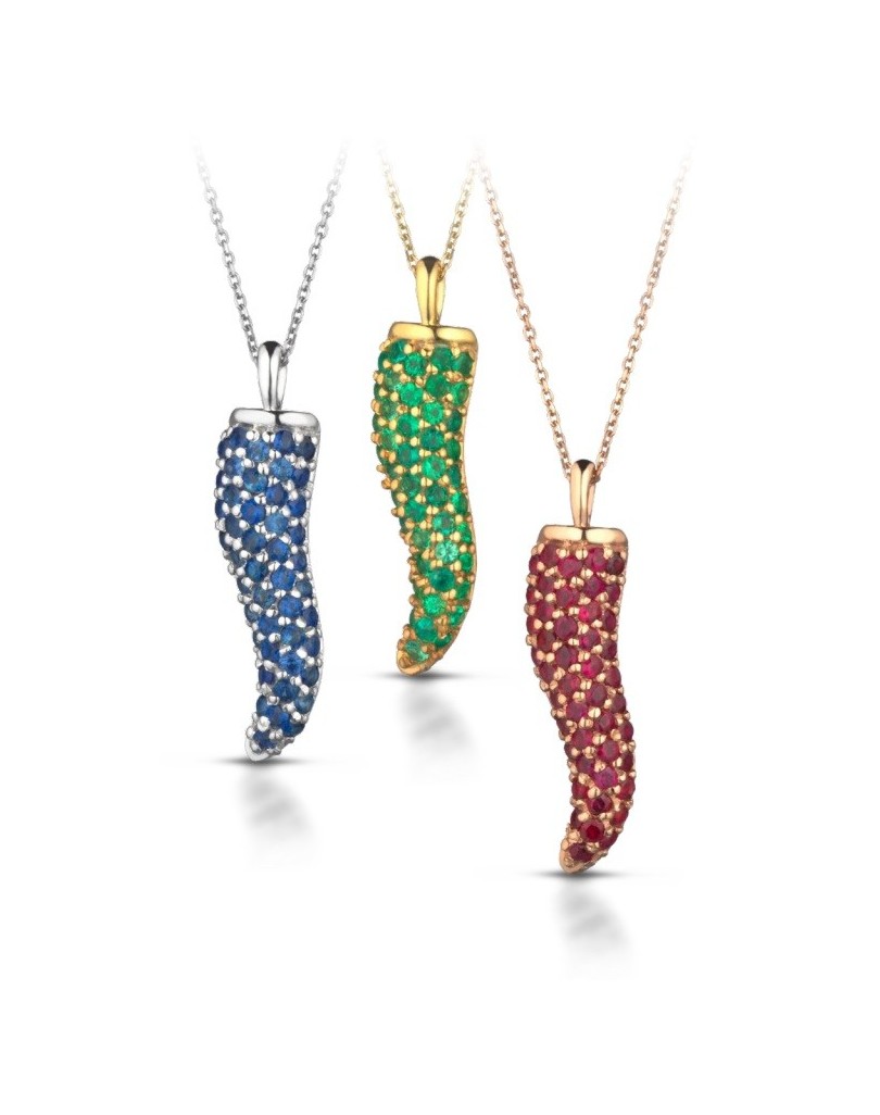 Parure Ciondoli Portafortuna in Oro