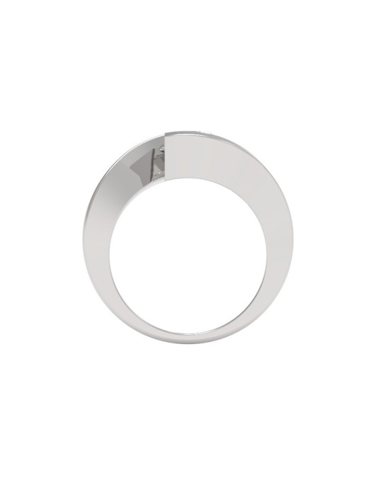 Anello Contrarie Gerusalemme Diamante Certificato