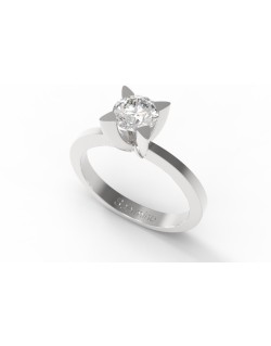 Anello Fidanzamento Amsterdam Diamante Certificato