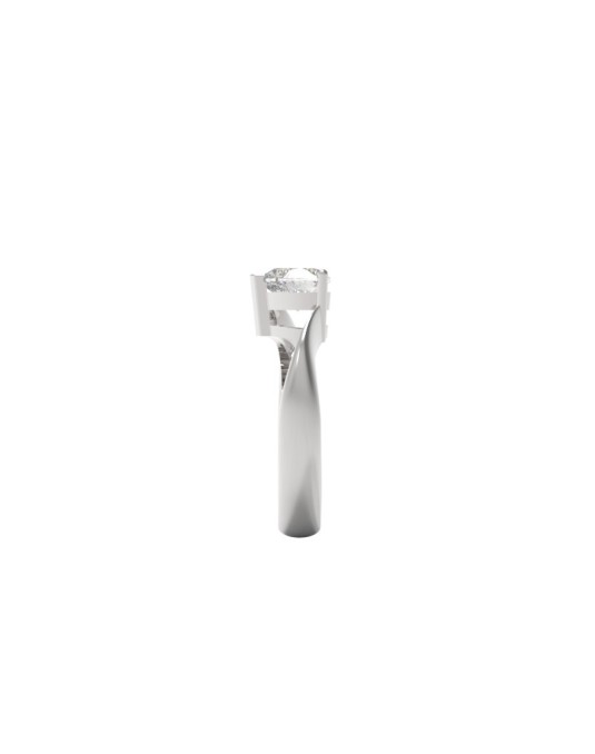 Anello New York Diamante Cuore Certificato