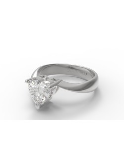 Anello New York Diamante Cuore Lato A