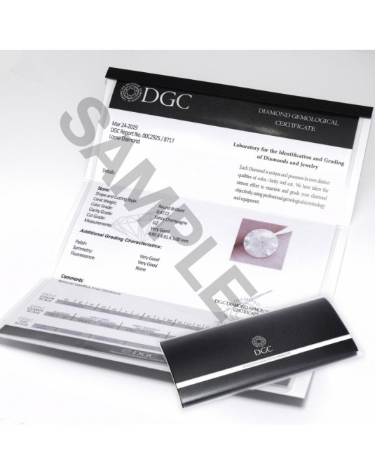Anello New York Diamante Cuore Certificato