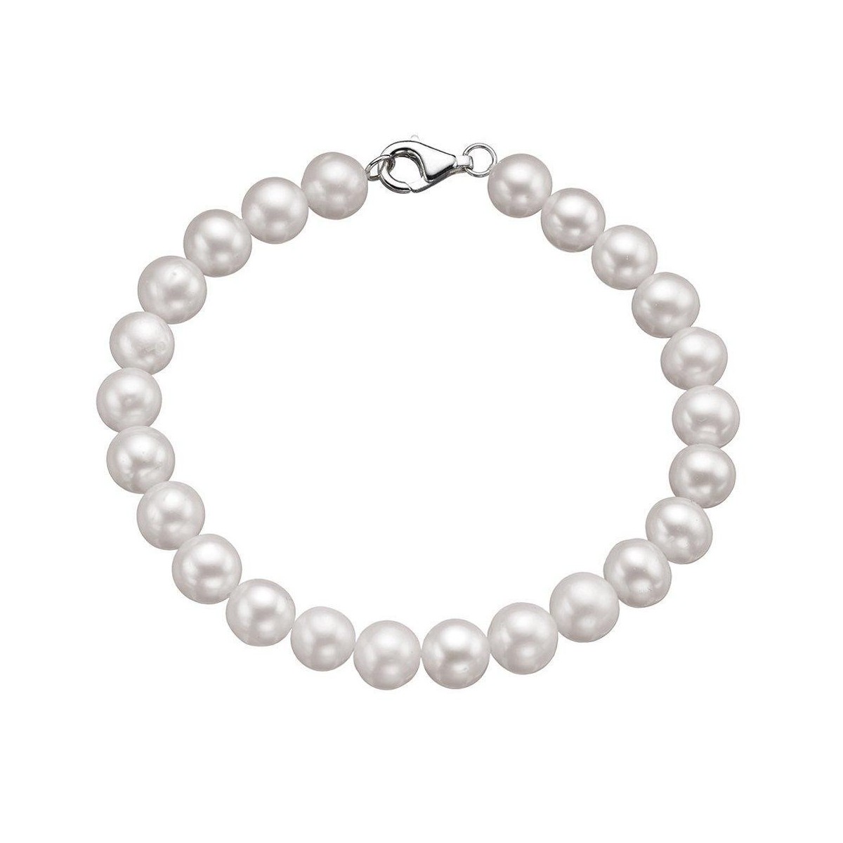 Bracciale di Perle in Oro Bianco