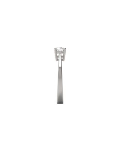 Solitario Oro Bianco con Diamante Prime