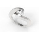 Contrarie con Diamante Solitario