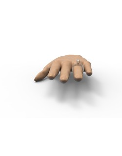 Anello Sposa Classico Indossato