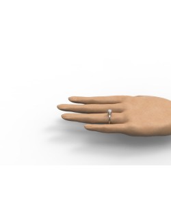 Anello Sposa Classico Indossato