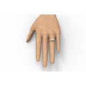 Anello Sposa Classico Indossato