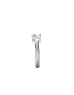 Anello Solitario Diamante Taglio Cuore